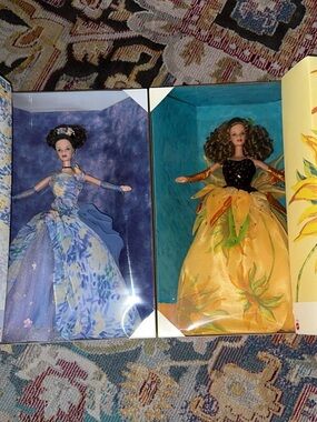 Barbies artist series VanGogh and Renoir